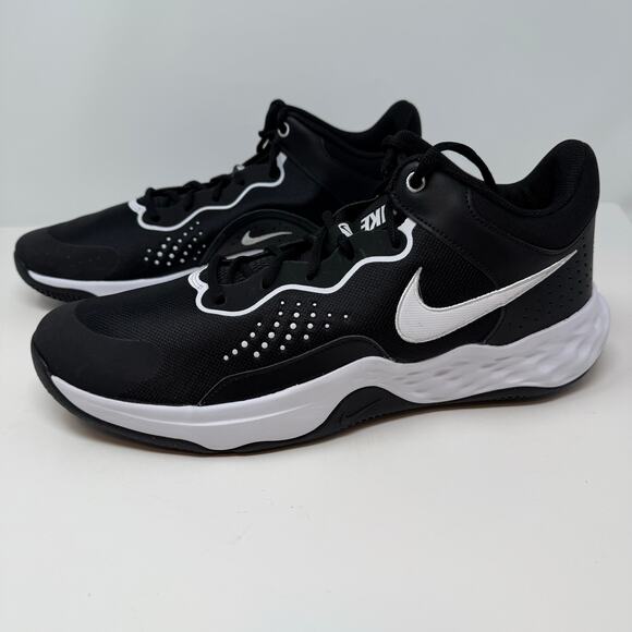 Nike Other - Nike Fly By Mid3 Shoes Men's 15 Black White Lightweight Traction Basketball EUC
